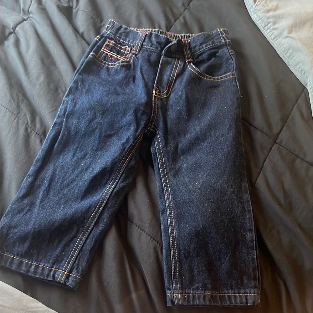 Dark Blue Denim Jeans